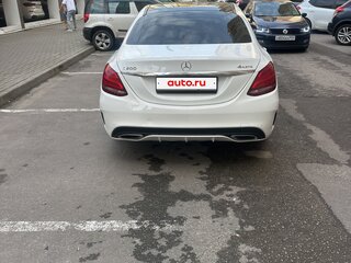 2016 Mercedes-Benz C-Класс 200 9G-TRONIC IV (W205), белый, 2550000 рублей, вид 3