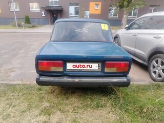 2002 Lada (ВАЗ) 2107, синий, 95000 рублей, вид 3
