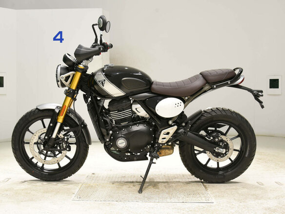 2025 Triumph Scrambler, чёрный, 750000 рублей - вид 1