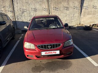 2004 Hyundai Accent ТагАЗ II, красный, 310000 рублей, вид 3