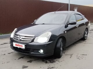 2014 Nissan Almera III (G15), чёрный, 680000 рублей, вид 1