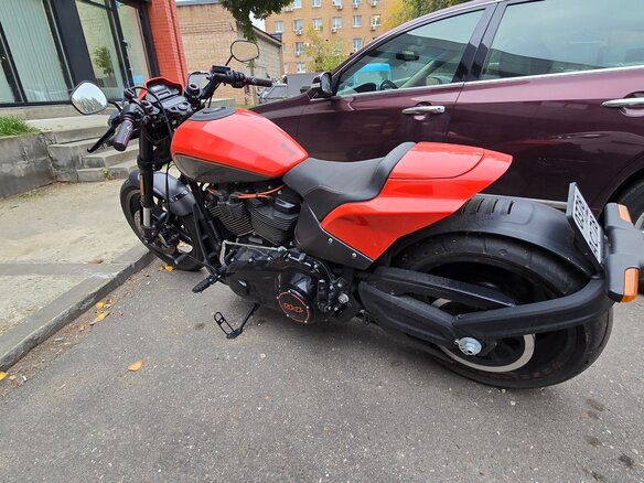 2020 Harley-Davidson FXDR 114, оранжевый, 2350000 рублей - вид 6