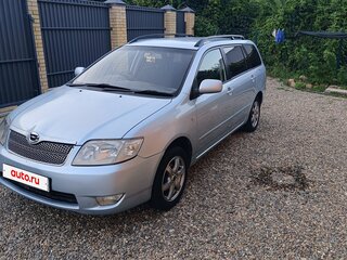 2005 Toyota Corolla Fielder IX (E120, E130) Рестайлинг, серебристый, 600000 рублей, вид 1