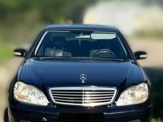 1999 Mercedes-Benz S-Класс 320 Long IV (W220), синий, 645000 рублей, вид 2