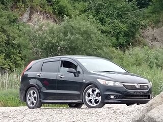 2008 Honda Stream II, чёрный, 1350000 рублей, вид 5