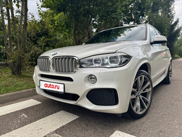 2017 BMW X5 40d III (F15), белый, 5000000 рублей - вид 8