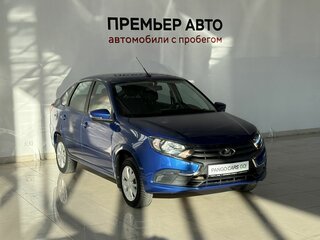 2022 Lada (ВАЗ) Granta I Рестайлинг, синий, 670000 рублей, вид 3