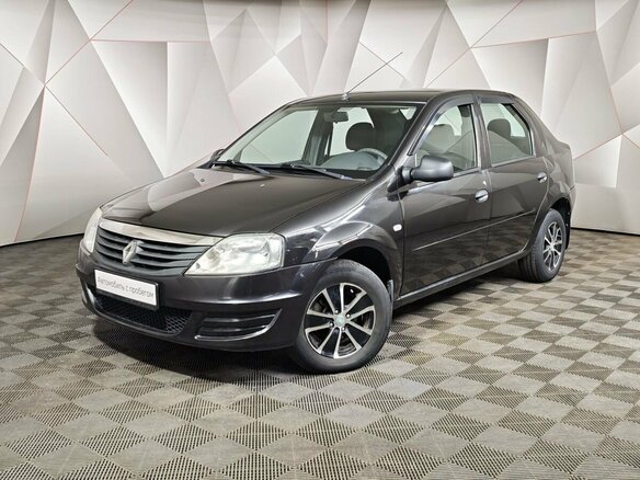 2014 Renault Logan I Рестайлинг, чёрный, 599000 рублей