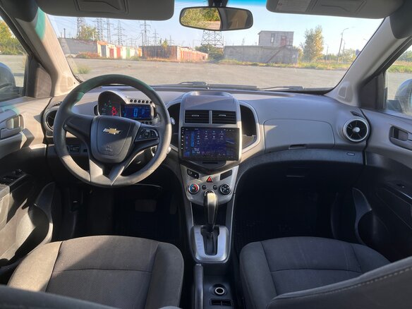 2013 Chevrolet Aveo II, серый - вид 6