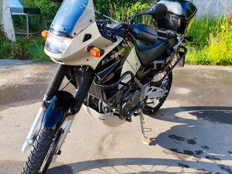 2002 Kawasaki KLE 500, чёрный, 495000 рублей, вид 2