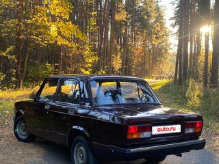 2008 Lada (ВАЗ) 2107, пурпурный, 180000 рублей, вид 4