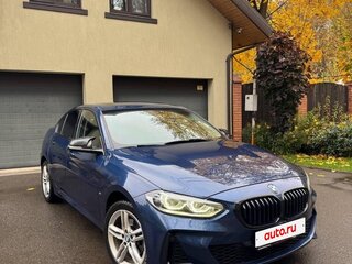2021 BMW 1 серии 120i III (F52) Рестайлинг, синий, 2560000 рублей, вид 3
