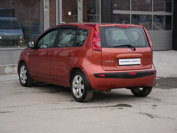 2007 Nissan Note I, оранжевый, 530000 рублей - вид 6