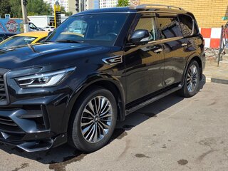 2021 Infiniti QX80 I Рестайлинг 3, чёрный, 7500000 рублей, вид 5