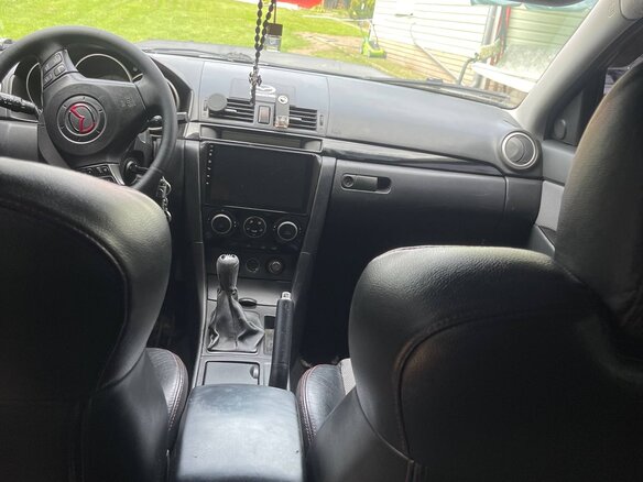 2008 Mazda 3 I (BK) Рестайлинг, чёрный, 470000 рублей - вид 7