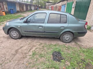 2004 Renault Symbol I Рестайлинг, зелёный, 120000 рублей, вид 4