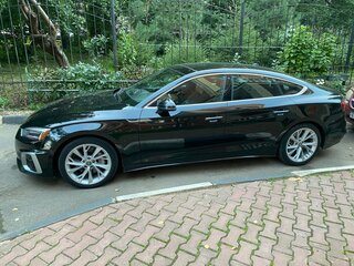 2020 Audi A5 Sportback 45 TFSI II (F5) Рестайлинг, чёрный, 2800000 рублей, вид 3