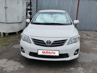 2012 Toyota Corolla X (E140, E150) Рестайлинг, белый, 1450000 рублей, вид 2