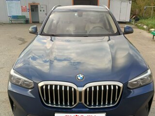 2021 BMW X3 20d xDrive III (G01) Рестайлинг, синий, 5200000 рублей, вид 1