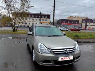 2013 Nissan Almera III (G15), бежевый, 530000 рублей, вид 3
