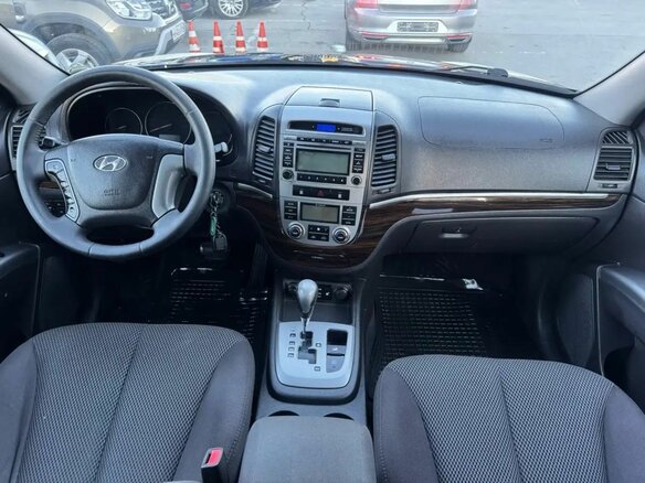 2011 Hyundai Santa Fe II Рестайлинг, чёрный - вид 9