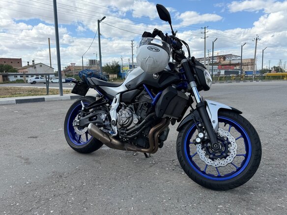 2013 Yamaha MT-07 (FZ-07), синий, 629000 рублей - вид 15