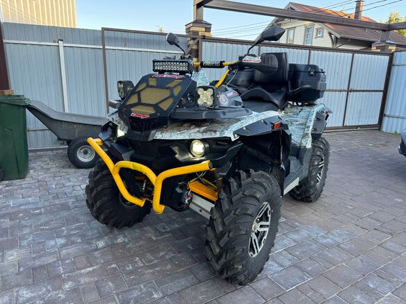 2016 Stels ATV-650 Guepard Trophy, коричневый, 650000 рублей - вид 1