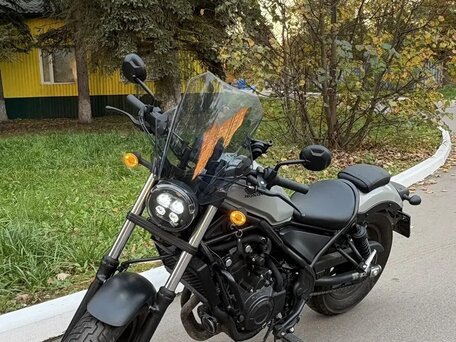 2023 Honda CMX 500 Rebel, серый, 799000 рублей, вид 4