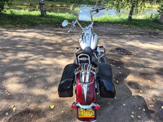 2010 Harley-Davidson CVO, красный, 1500000 рублей, вид 5