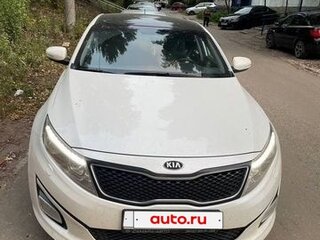 2014 Kia Optima III Рестайлинг, белый, 1000000 рублей, вид 2