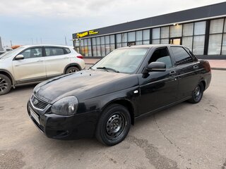 2014 Lada (ВАЗ) Priora I Рестайлинг, чёрный, 340000 рублей, вид 1