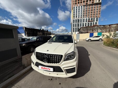 2012 Mercedes-Benz GL-Класс 500 II (X166), белый, 2290000 рублей, вид 1
