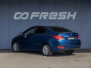 2015 Hyundai Solaris I Рестайлинг, синий, 1170000 рублей, вид 2