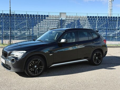2012 BMW X1 20d I (E84), чёрный, вид 5