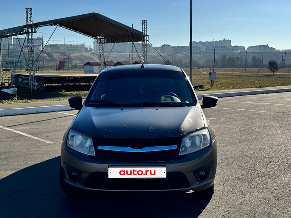 2017 Lada (ВАЗ) Granta I, коричневый, 370000 рублей - вид 1
