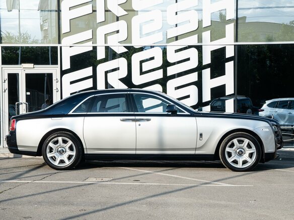 2013 Rolls-Royce Ghost I (Series I), синий - вид 4