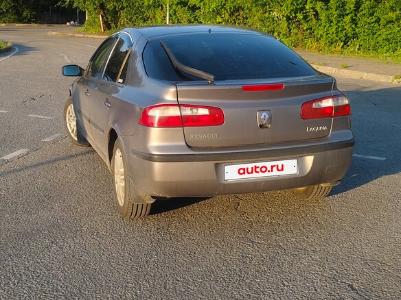 2004 Renault Laguna II, серый, 310000 рублей - вид 3
