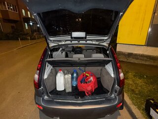 2011 Lada (ВАЗ) Kalina I, серый, 220000 рублей, вид 5