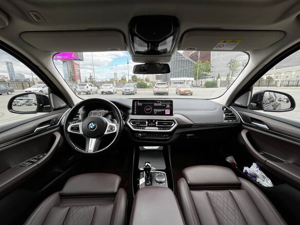 2021 BMW X3 30i xDrive III (G01) Рестайлинг, чёрный - вид 13