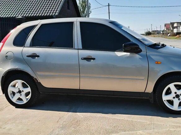 2006 Lada (ВАЗ) Kalina I, серый, 175000 рублей - вид 5