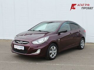 2014 Hyundai Solaris I, фиолетовый, 599000 рублей, вид 1