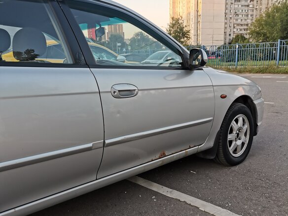 2007 Kia Spectra I Рестайлинг 2, серый - вид 9