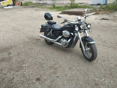 1999 Honda Shadow 750, чёрный, 370000 рублей, вид 3