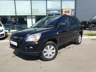 2009 Kia Sportage II Рестайлинг, чёрный, 529000 рублей, вид 1