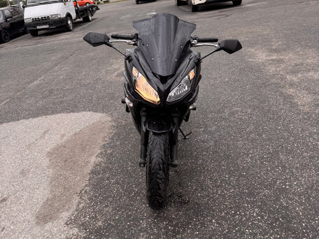2013 Kawasaki ER-6F (Ninja 650R), чёрный, 490000 рублей, вид 2