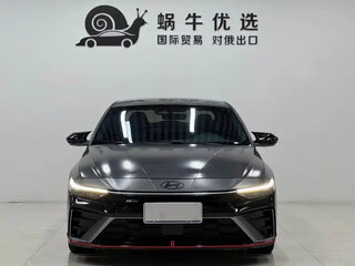 2023 Hyundai Elantra VII (CN7) Рестайлинг, чёрный, 1350000 рублей, вид 2