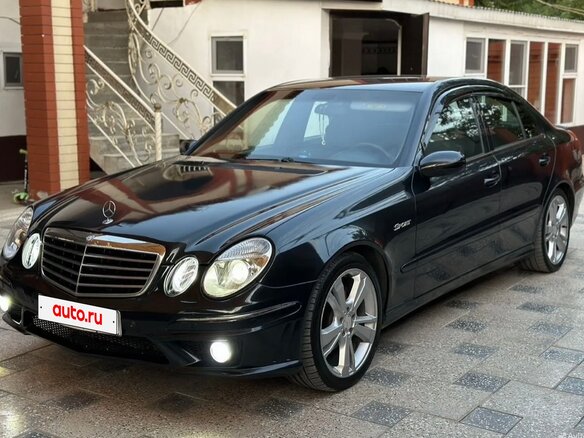 2003 Mercedes-Benz E-Класс 240 III (W211, S211), чёрный, 770000 рублей - вид 6