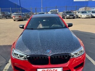 2018 BMW 5 серии 540i xDrive VII (G30/G31/G38), чёрный, 4700000 рублей, вид 3