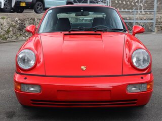 1991 Porsche 911 Carrera III (964), красный, 13200000 рублей, вид 2