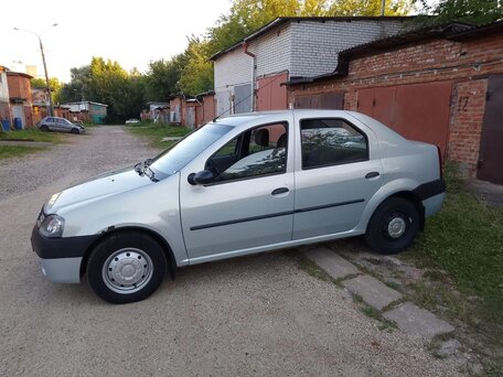 2008 Renault Logan I, серый, 320000 рублей, вид 2